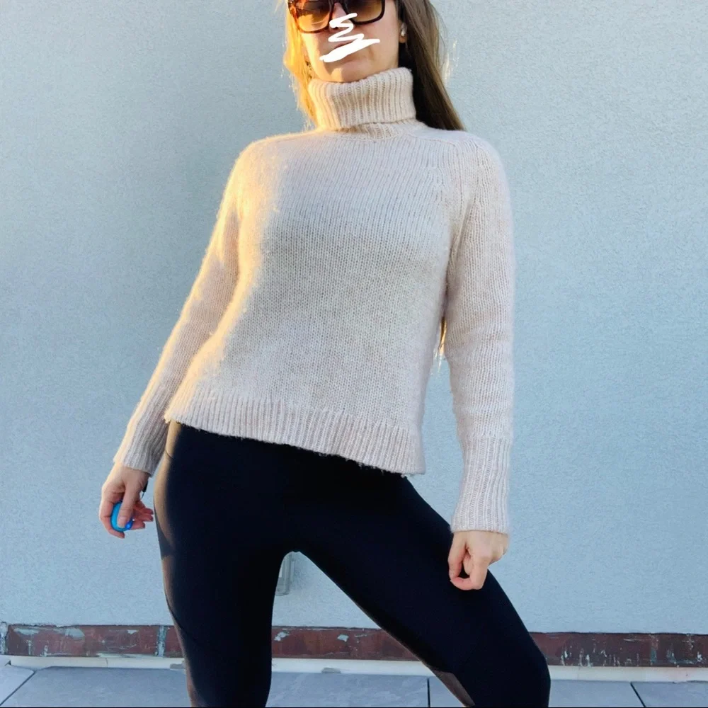 J.Crew The Chunky Knit Sweater Wool Mohair Oversized Yarn Pullover